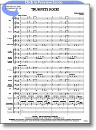 Trumpets Rock Concert Band sheet music cover